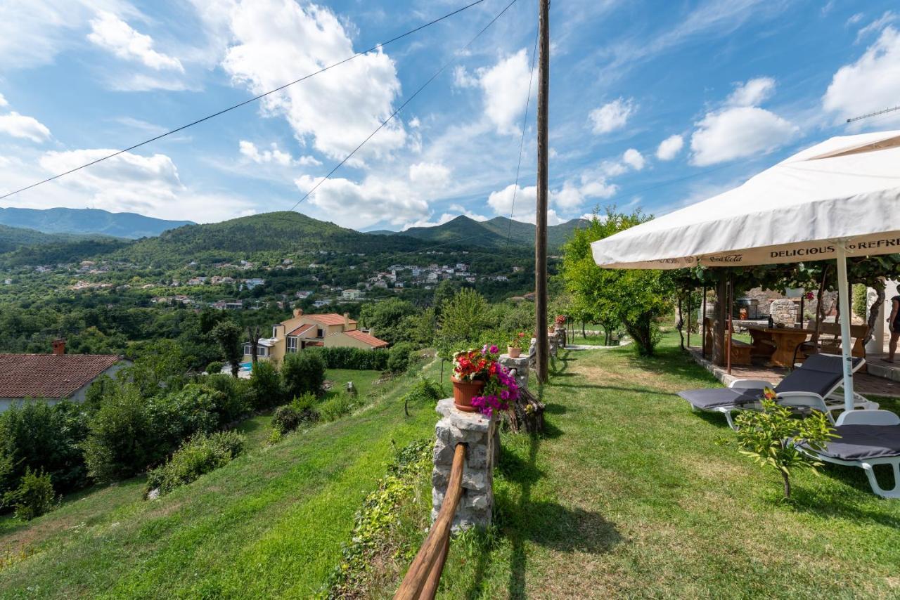Sea View Apartment With Garden Near Opatija Veprinac المظهر الخارجي الصورة