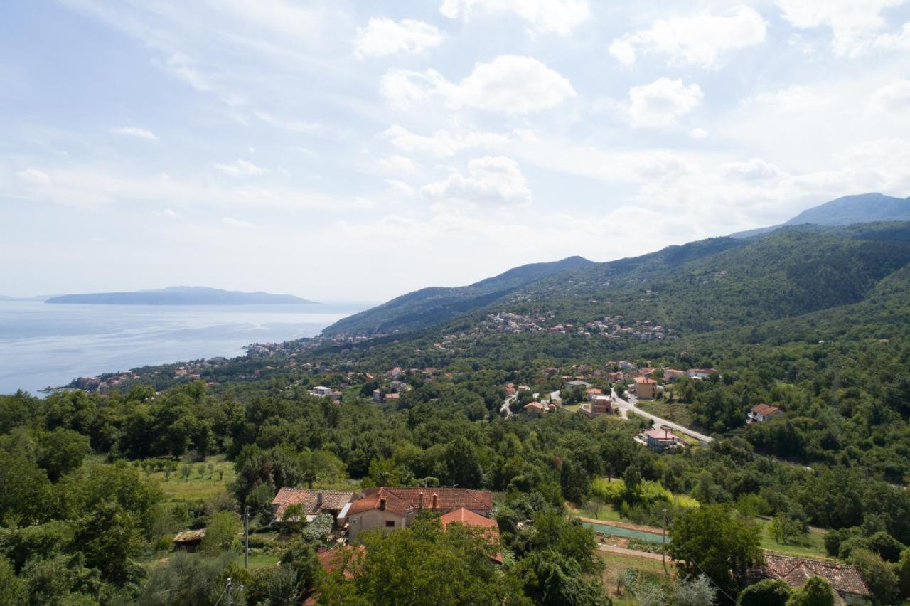 Sea View Apartment With Garden Near Opatija Veprinac المظهر الخارجي الصورة