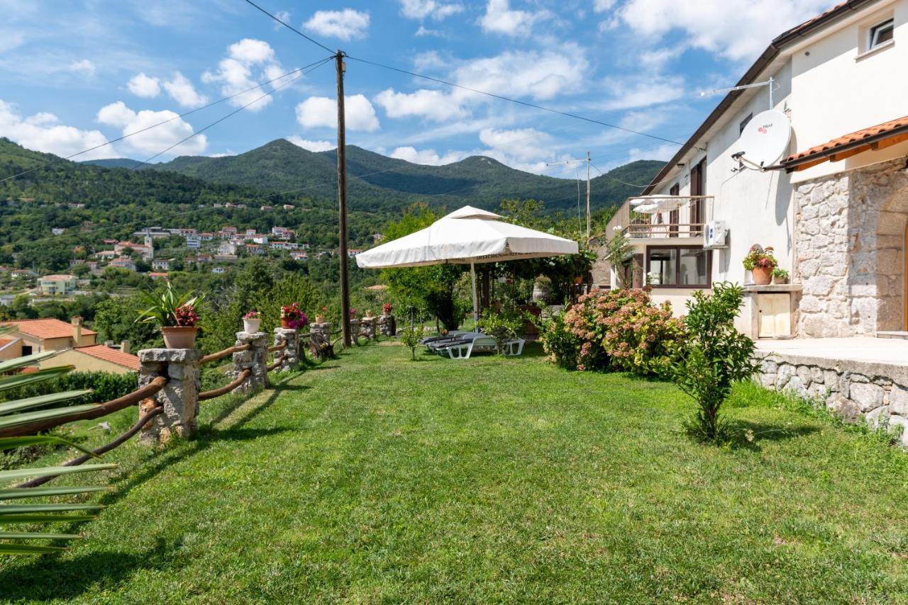 Sea View Apartment With Garden Near Opatija Veprinac المظهر الخارجي الصورة