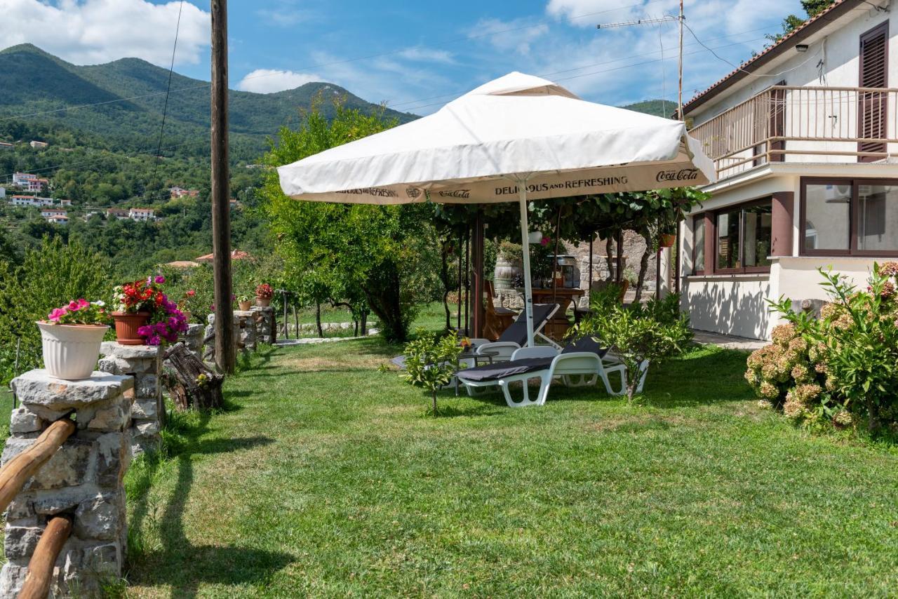 Sea View Apartment With Garden Near Opatija Veprinac المظهر الخارجي الصورة