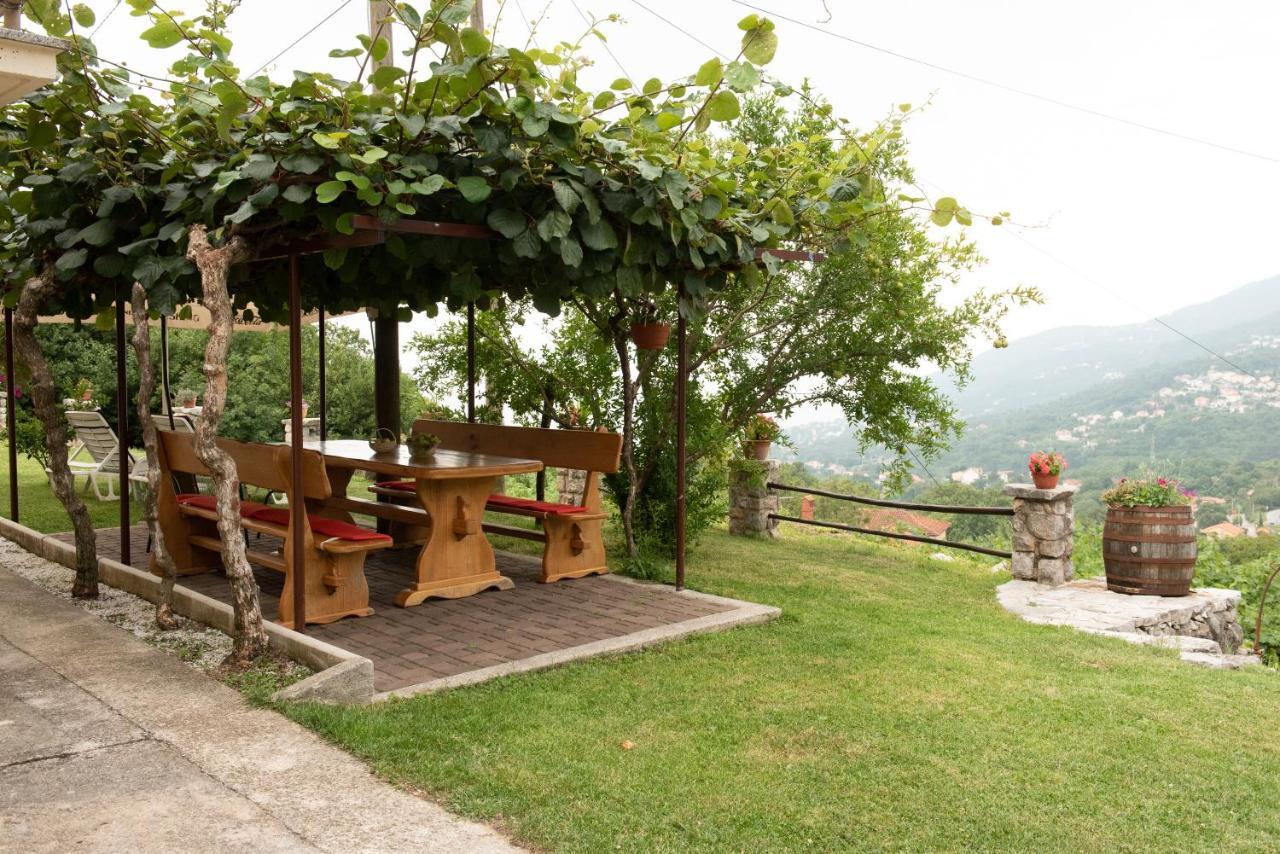 Sea View Apartment With Garden Near Opatija Veprinac المظهر الخارجي الصورة