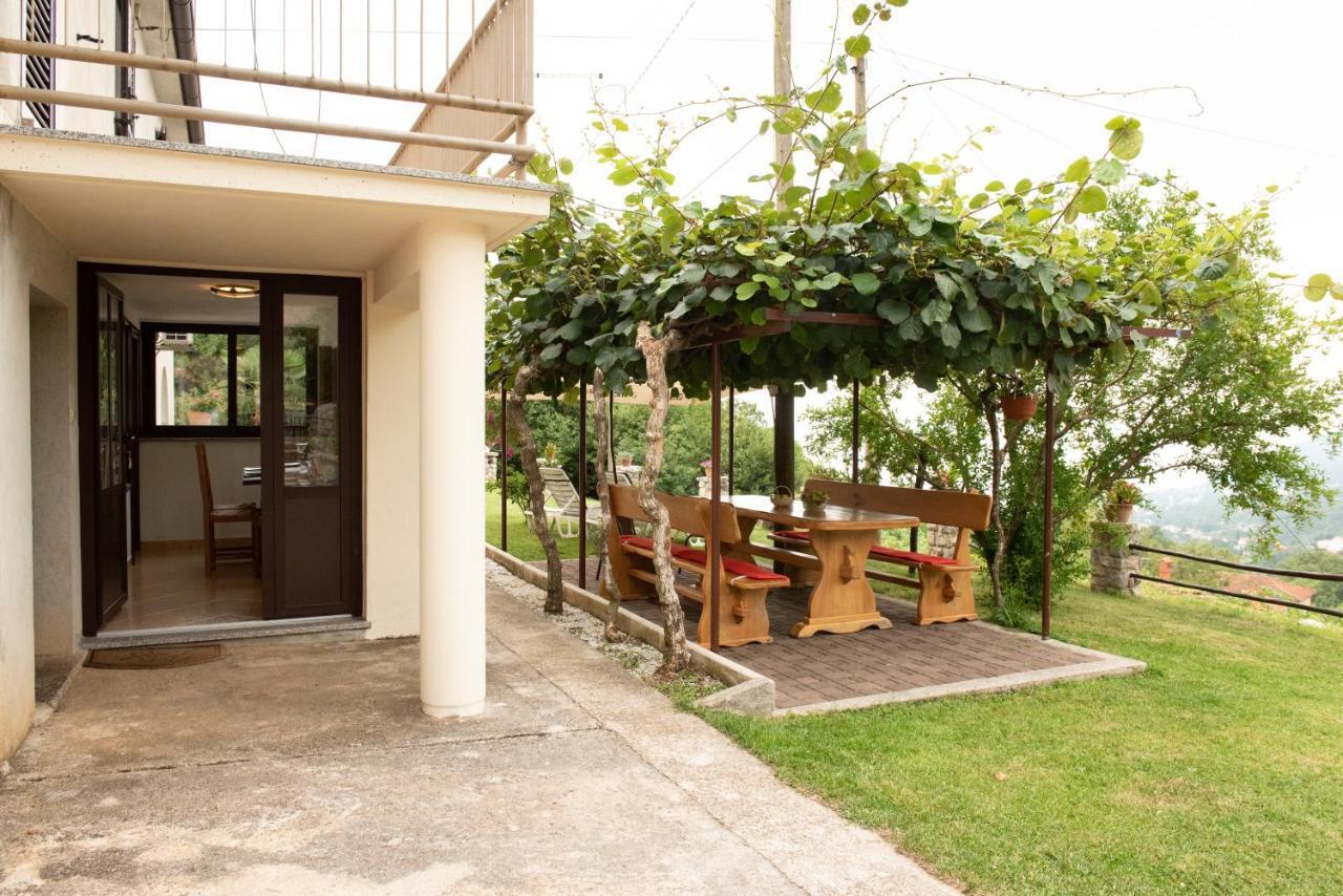 Sea View Apartment With Garden Near Opatija Veprinac المظهر الخارجي الصورة